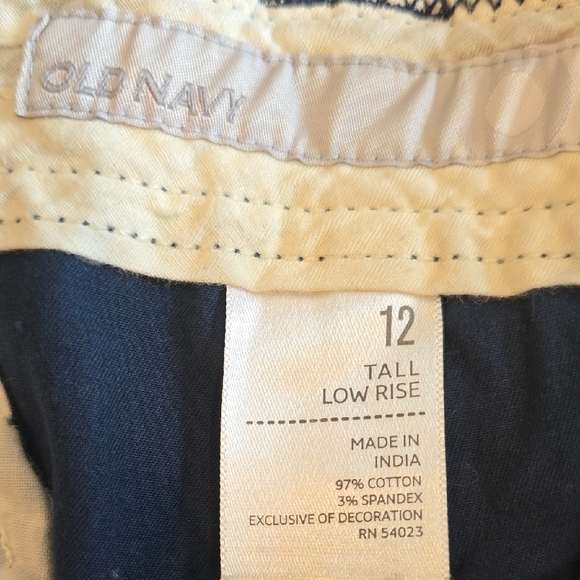 (J37) Old Navy Blue Shorts Relaxed Fit Sz 12 - Picture 4 of 4